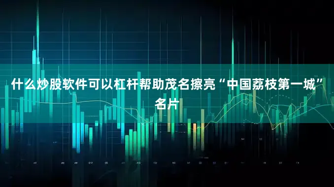 什么炒股软件可以杠杆帮助茂名擦亮“中国荔枝第一城”名片